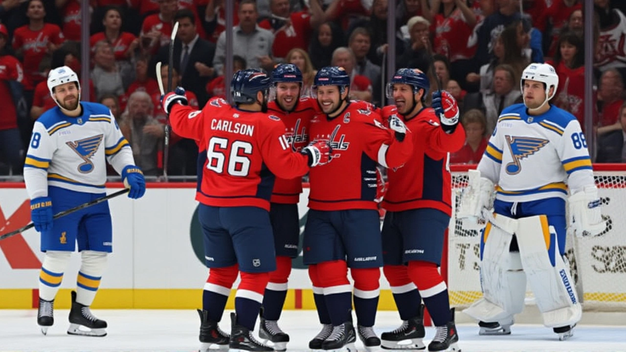 Ovechkin Hits 900 Goals, Binnington Tries to Steal Puck in Historic NHL Moment